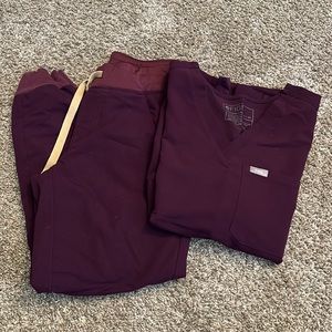 Purple FIGS SCRUB SET